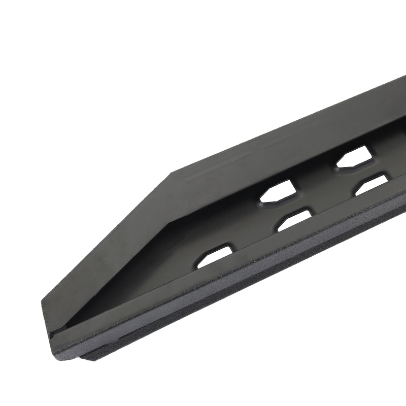 Go Rhino 2022 Toyota Tundra Crew Max RB20 Slim Running Board + Brackets - Bedliner Coating - 69443687ST