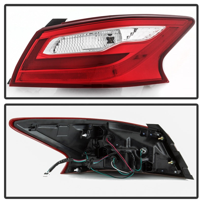 xTune 16-18 Nissan Altima 4DR Passenger Side Tail Light - OEM Outter Right (ALT-JH-NA16-4D-OE-OR) - 9943010