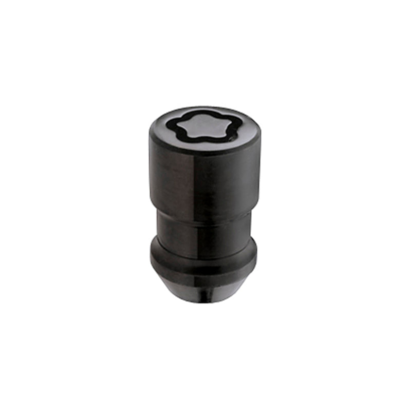 McGard Wheel Lock Nut Set - 5pk. (Cone Seat) 1/2-20 / 3/4 &amp;13/16 Dual Hex / 1.46in. Length - Black - 24548