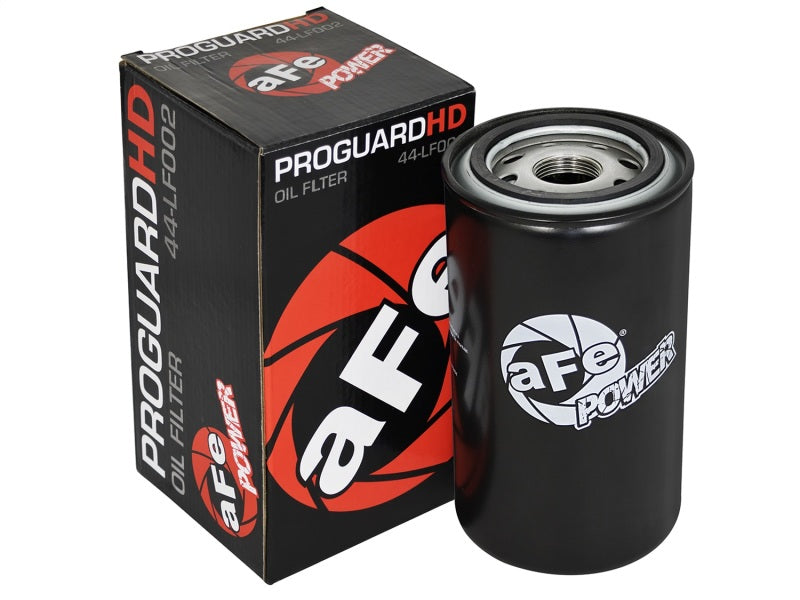 aFe ProGuard D2 Fluid Filters Oil F/F OIL 89-16 Dodge Diesel Trucks L6-5.9L/6.7L (td) (4 Pack) - 44-LF002-MB