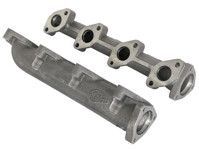 aFe BladeRunner Ported Ductile Iron Exhaust Manifold 08-10 Ford Diesel Trucks V8 6.4L (td) - 46-40124