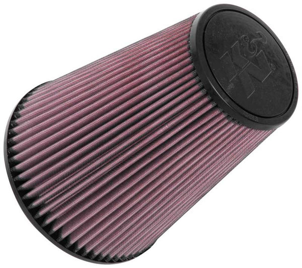 K&N Universal Clamp-On Air Filter 6in FLG / 7-1/2in B / 4-1/2in T / 9in H - RU-5046 for 2004-2015 Nissan TITAN - front view
