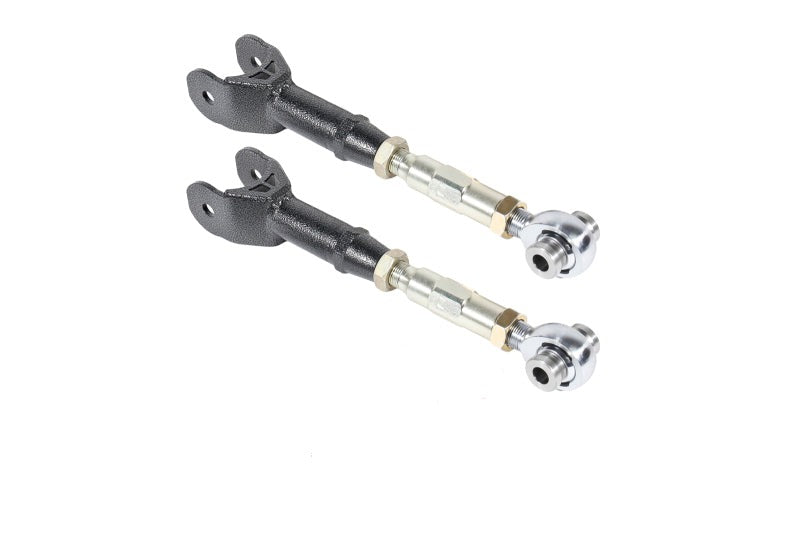 BMR 16-17 6th Gen Camaro Upper Trailing Arms w/ On-Car Adj. Rod Ends - Black Hammertone - UTCA060H