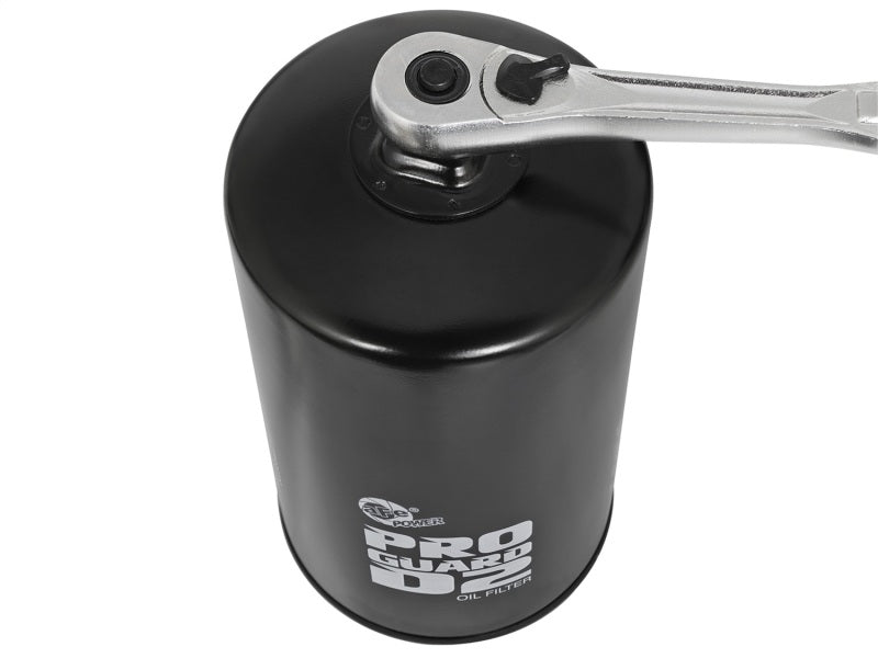 aFe ProGuard D2 Fluid Filters Oil F/F OIL Ford Diesel Trucks 94-03 V8-7.3L (td) - 44-LF004-MB