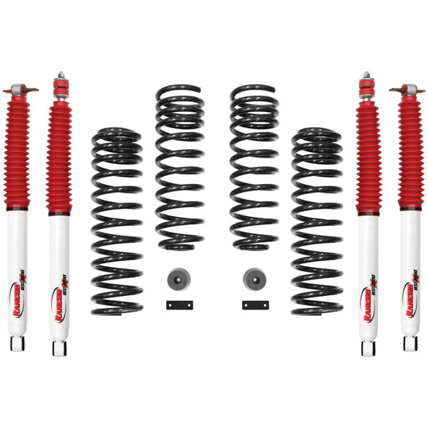 Rancho 07-17 Jeep Wrangler Front and Rear Suspension System - Master Part Number / One Box - RS66119BR5 for 2007-2018 Jeep Wr