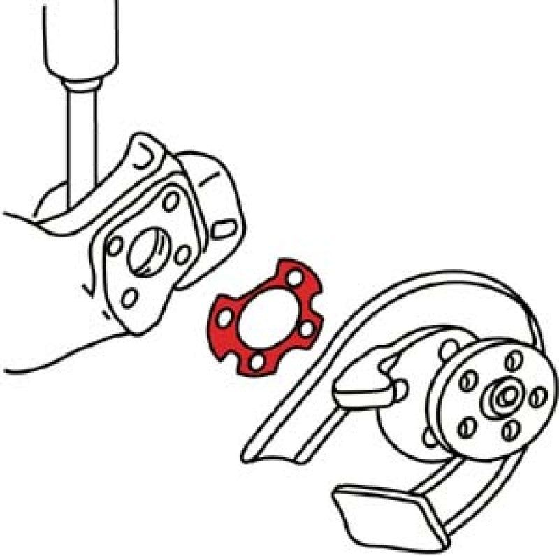 SPC Performance 99-05 VW Golf/Jetta/00-06 Audi TT Nylon Negative Camber Shim (1.0deg.) - 71533