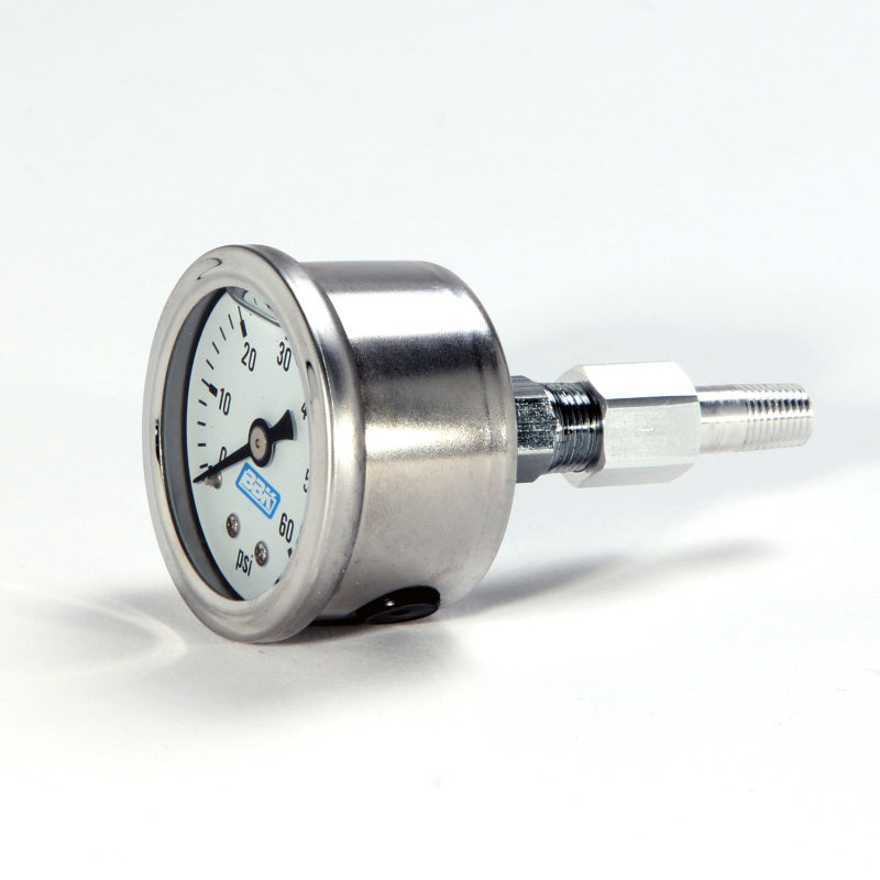 BBK Liquid Filled EFI Fuel Pressure Gauge 0-60 PSI - 1617