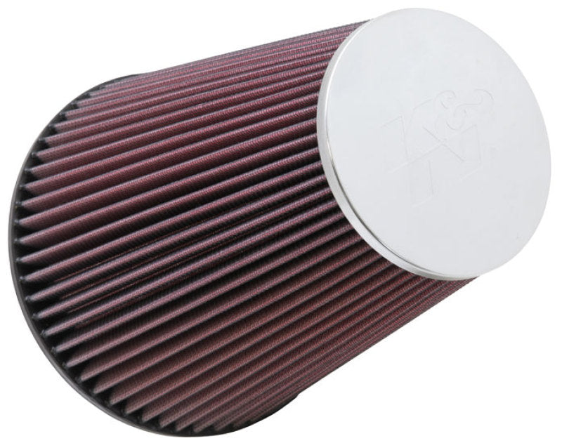 K&amp;N Universal Chrome Filter 6 inch FLG / 7.5 inch Base / 4.5 inch Top / 9 inch Height - RC-5046
