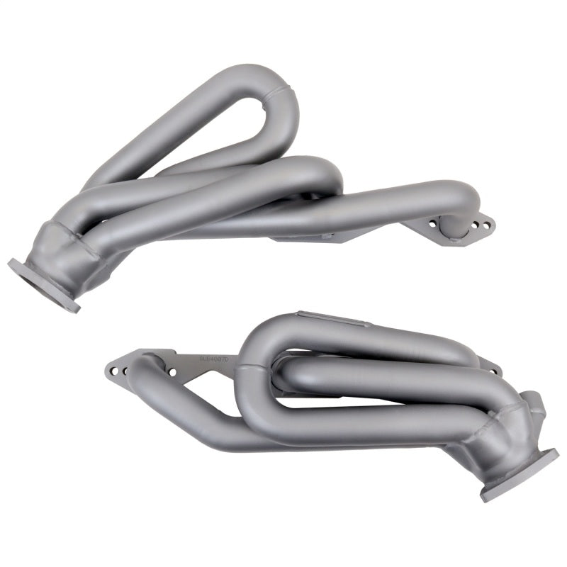 BBK 96-98 GM Truck SUV 5.0 5.7 Shorty Tuned Length Exhaust Headers - 1-5/8 Titanium Ceramic - 4007
