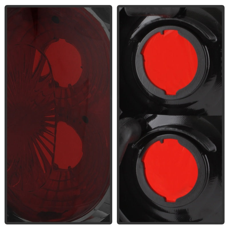 Spyder Toyota Tacoma 95-00 Euro Style Tail Lights Smoke ALT-YD-TT95-SM - 5033765