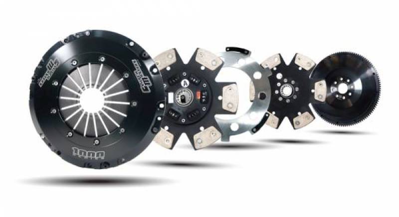 Clutch Masters 2023 Toyota Supra MK5 3.0L Turbo 6-Speed FX1000 Twin Disc Clutch Kit w/Alum. Flywheel - 16340-TDKR-A