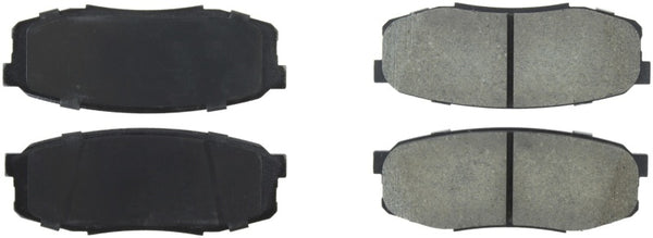 StopTech 13-18 Toyota Land Cruiser Performance Rear Brake Pads - 309.13040 for 2008-2022 Toyota Sequoia - front view