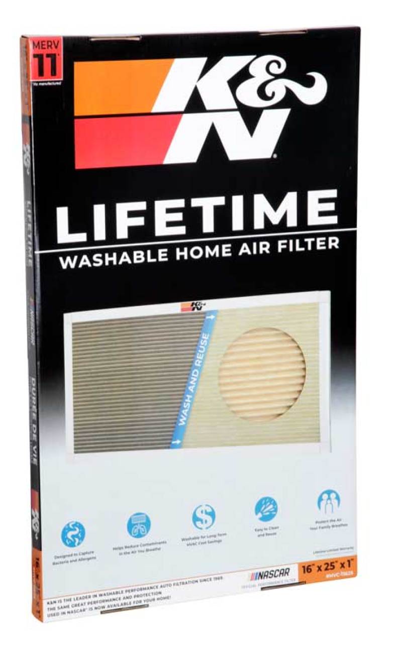 K&N HVAC Filter - 16 x 25 x 1 - HVC-11625