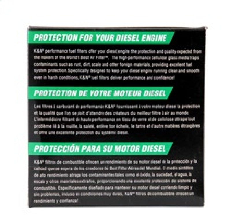 K&N Ford Diesel Truck Fuel Filter - PF-4000