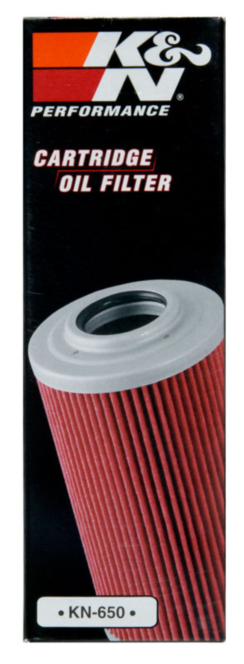 K&amp;N 1.625in OD x 5.05in H Oil Filter - KN-650