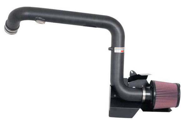 K&N 06-07 VW Jetta GLI / GTI Black Typhoon Short Ram Intake - 69-9503TFK for 2006-2008 Audi A3 - front view
