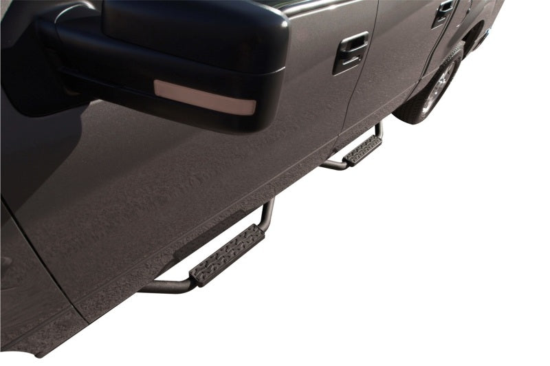 Rampage 1997-2006 Jeep Wrangler(TJ) Side Bar Drop Step Slimline - Black - 26625