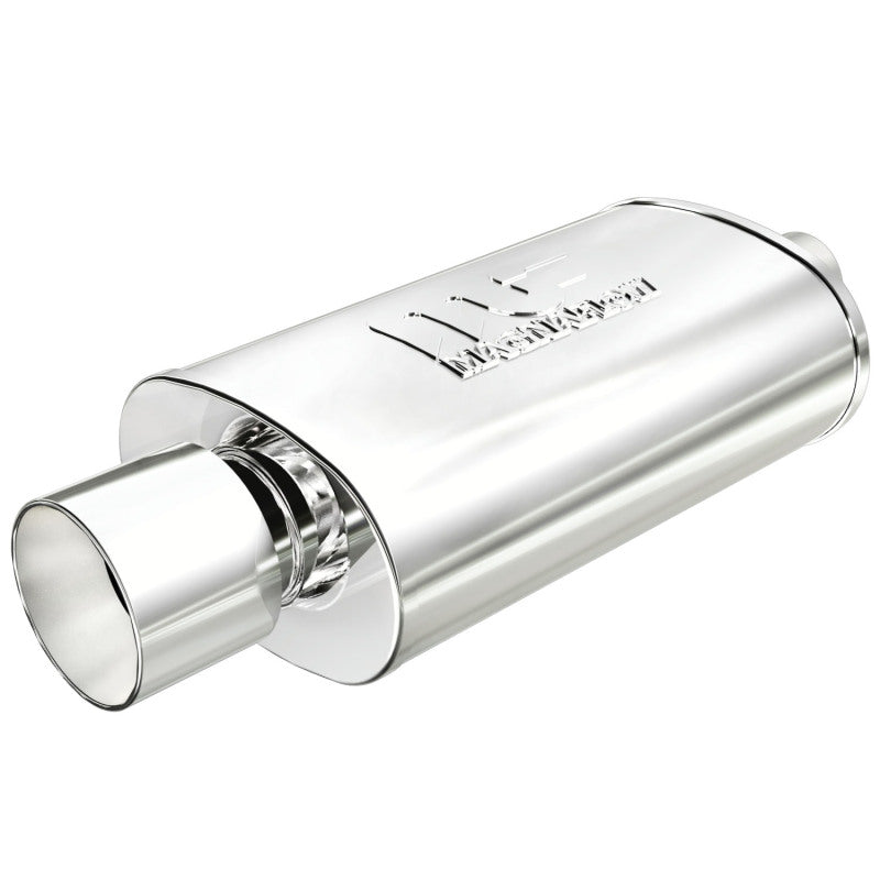 MagnaFlow Muffler W/Tip Mag SS 14X5X8 2.25/4. - 14832