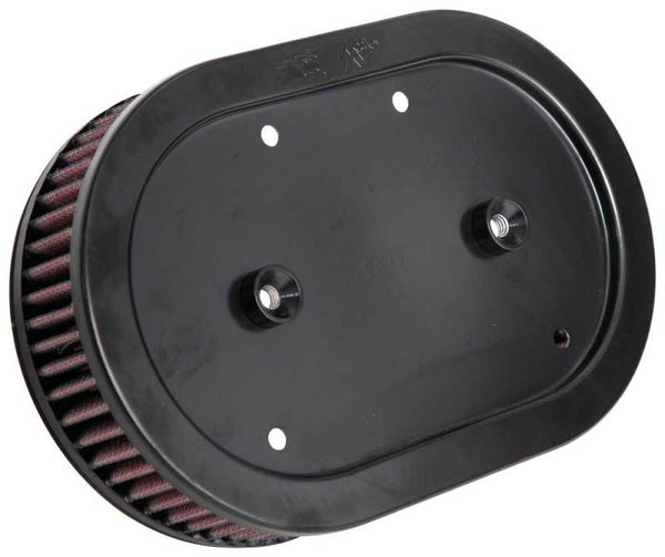 K&N 88-12 Harley Davidson Sportster Screamin Eagle Element Replacement Air Filter - HD-0900 by K&N Engineering - front view