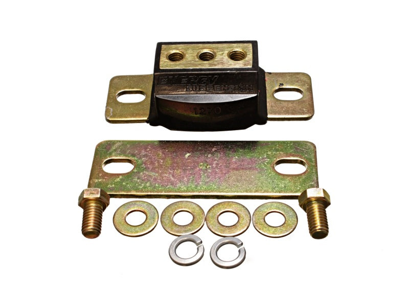 Energy Suspension Gm Transmission Mount - Short - Black - 3.1158G for 1970-1981 Chevrolet Camaro - front view