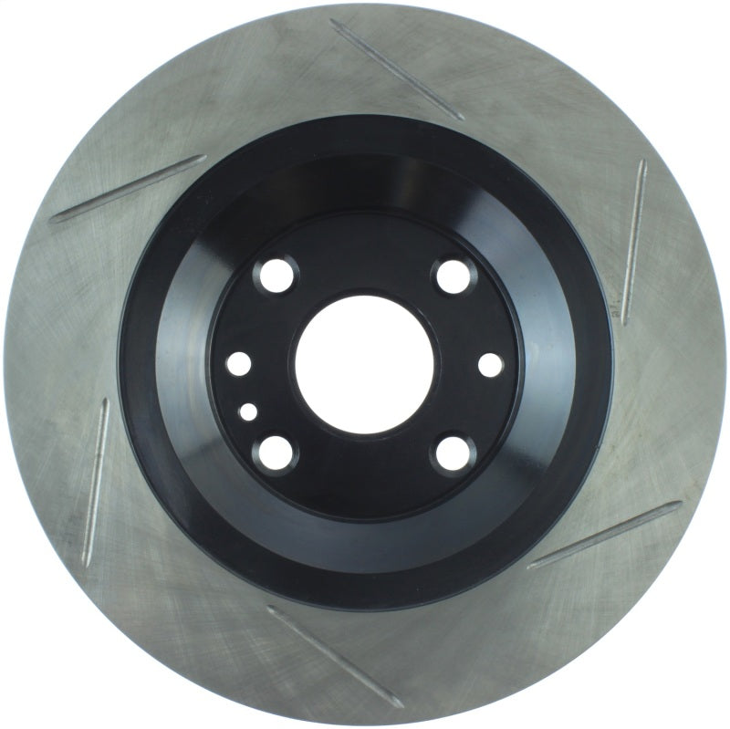StopTech Power Slot 01-05 Mazda Miata Sport Suspension/Turbo SportStop Slotted Rear Right Rotor - 126.45062SR