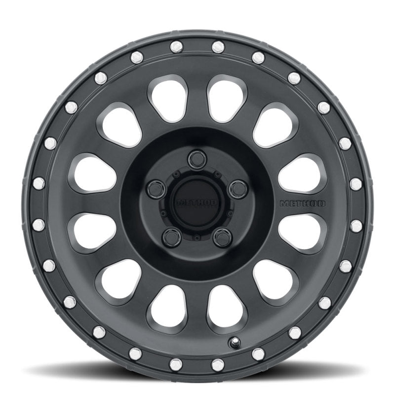 Method MR315 17x8.5 0mm Offset 5x5 71.5mm CB Matte Black Wheel - MR31578550500