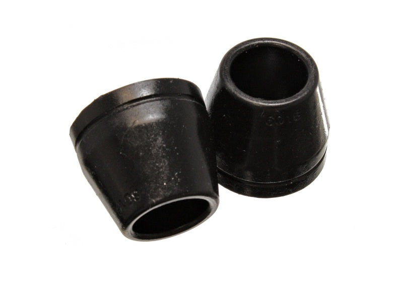 Energy Suspension 70-78 Nissan 240Z/260Z/280Z Black Front and Rear McPherson Strut Bump Stop Set - 7.6104G