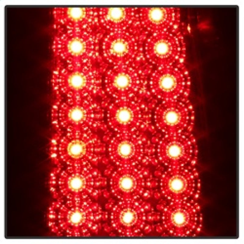Xtune Chevy Silverado 1500/2500/3500 03-06 LED Tail Lights Red Clear ALT-ON-CS03-LED-RC - 5008787