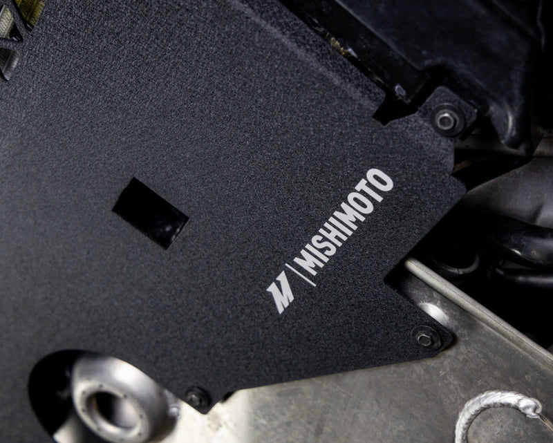 Mishimoto 2021+ BMW G80 M3 Skid Plate Engine - Wrinkle Black