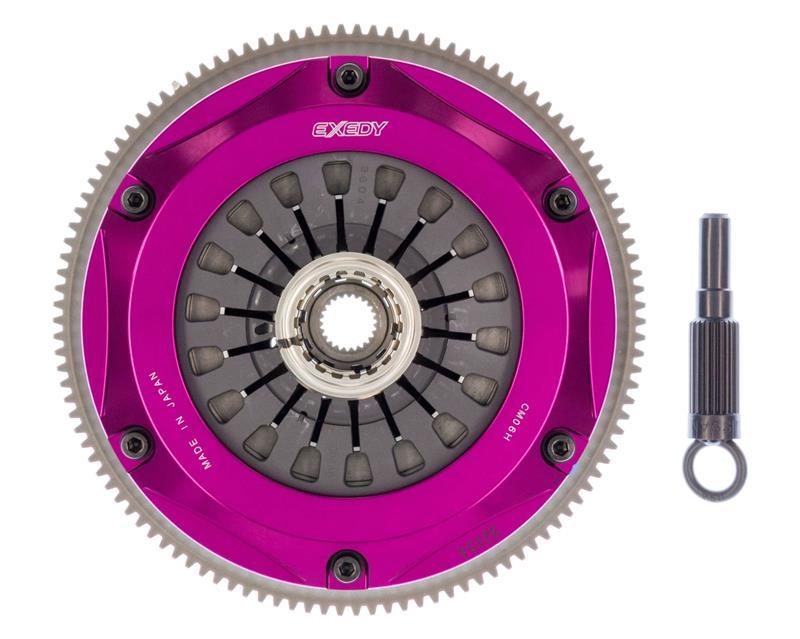 Exedy 2008-2015 Mitsubishi Lancer Evolution GSR L4 Hyper Triple Cerametallic Clutch Rigid Disc - MM063HB