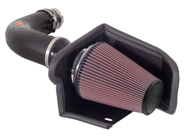 K&N 97-04 Ford F150/Expedition / Lincoln Navigator V8-4.6/5.4L Performance Intake Kit - 57-2541 for 1997-2004 Ford F 150 - fr