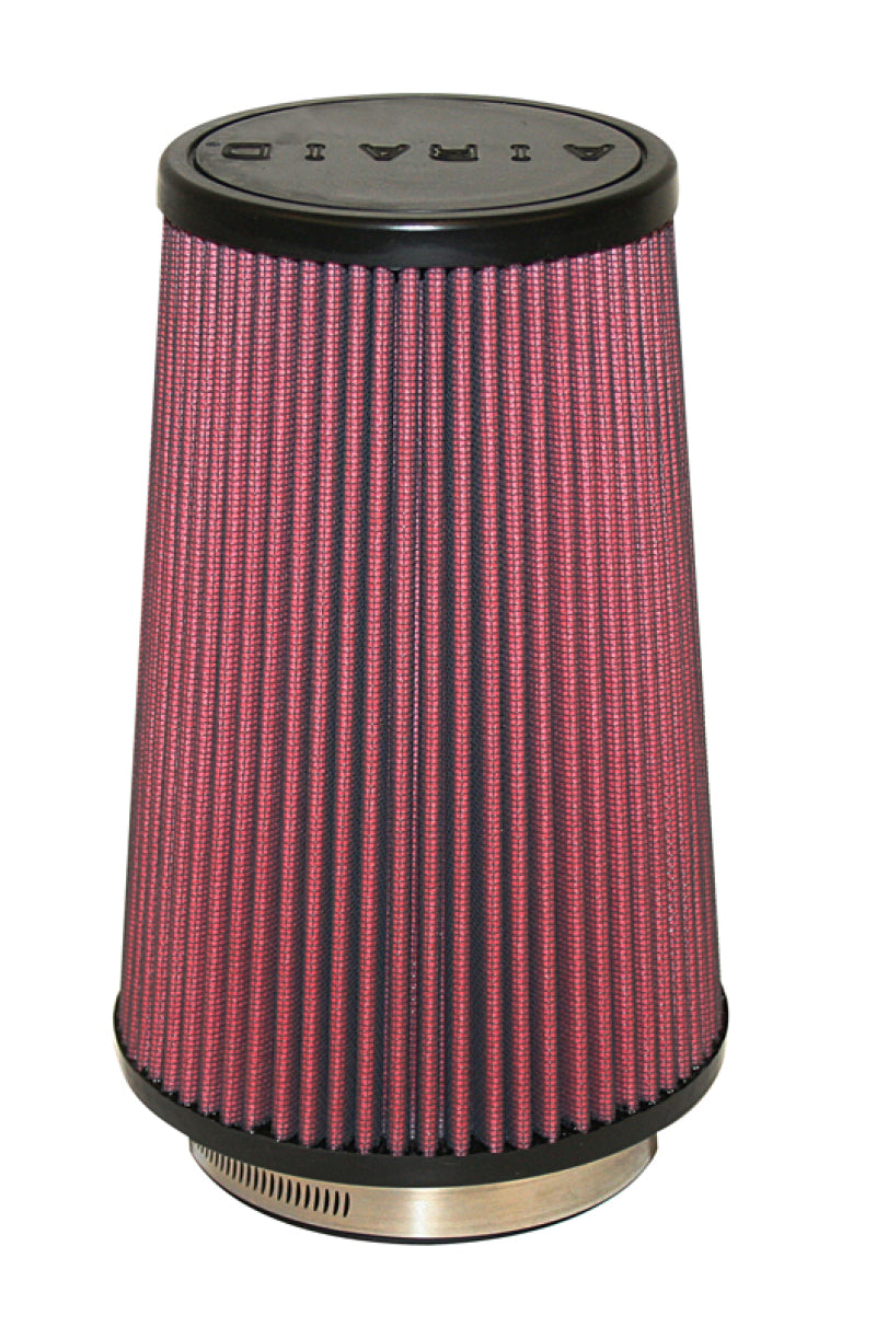 Airaid Universal Air Filter - Cone 4 x 6 x 4 5/8 x 9 w/ Short Flange - 700-471 by Airaid - angle view
