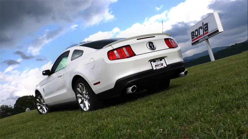 Borla 11-12 Ford Mustang 3.7L AT/MT RWD 2dr ATAK SS Catback Exhaust - 140398