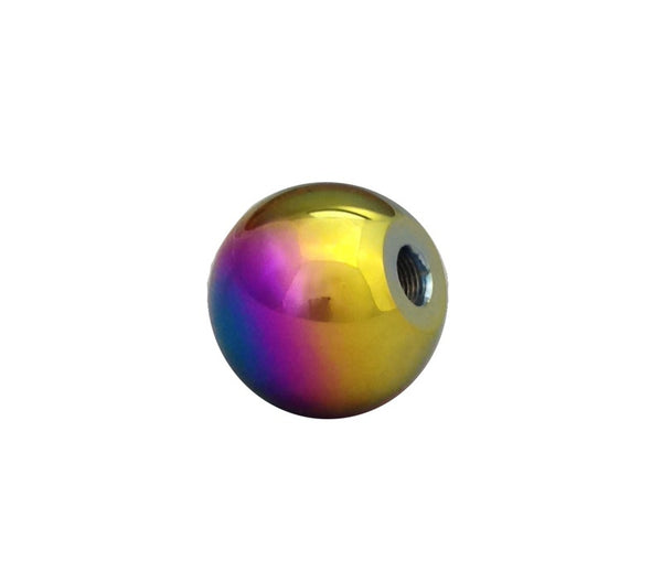 Torque Solution Billet Shift Knob (Neo Chrome): Universal 10x1.25 - TS-BSK-001NC by Torque Solution
