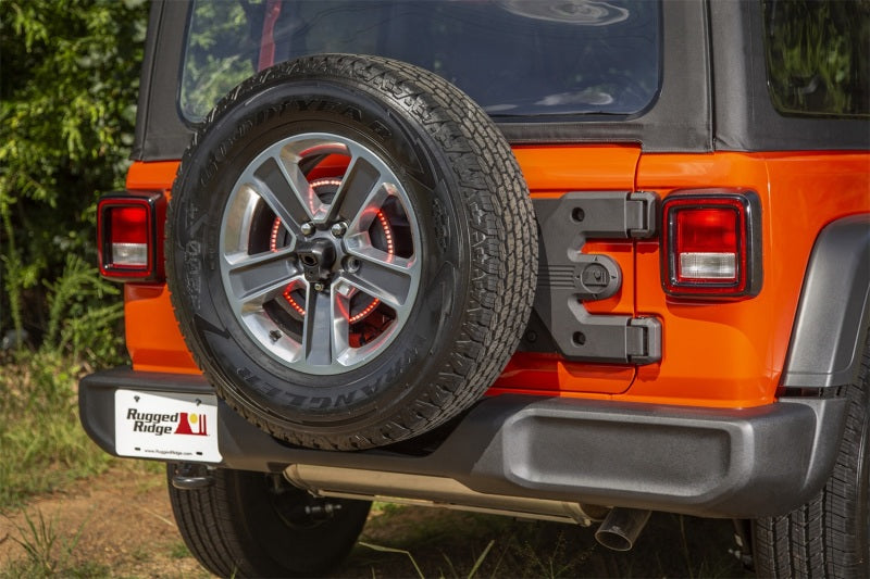 Rugged Ridge Spartacus HD Tire Carrier Hinge Casting 18-20 Jeep Wrangler JL - 11546.56