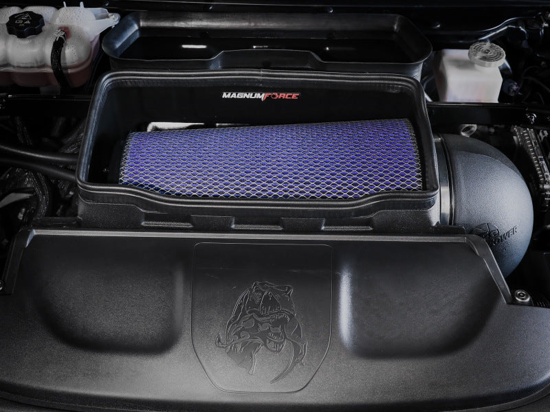 aFe 21-23 RAM 1500 TRX V8-6.2L SC Magnum FORCE Stage2 Cold Air Intake System w/Pro 5R - 54-13072R for 2021-2023 Ram 1500 - an