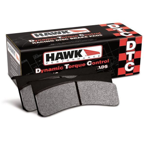 Hawk 94-97 & 99-05 Mazda Miata DTC-30 Race Rear Brake Pads - HB159W.492 for 1994-2005 Mazda Miata - front view