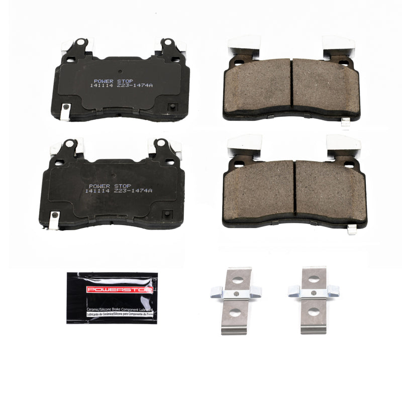 Power Stop 15-19 Cadillac CTS Front Z23 Evolution Sport Brake Pads w/Hardware