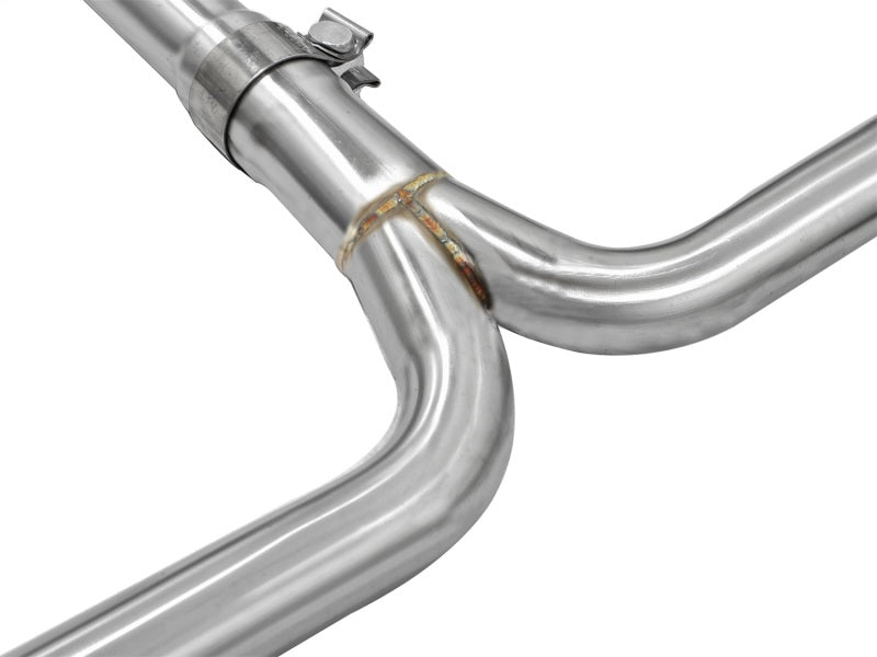 aFe Takeda Exhaust 2.25in to 2in Dia 304SS Cat-Back w/Polished Tips 08-12 Honda Accord Coupe V6 3.5L - 49-36612