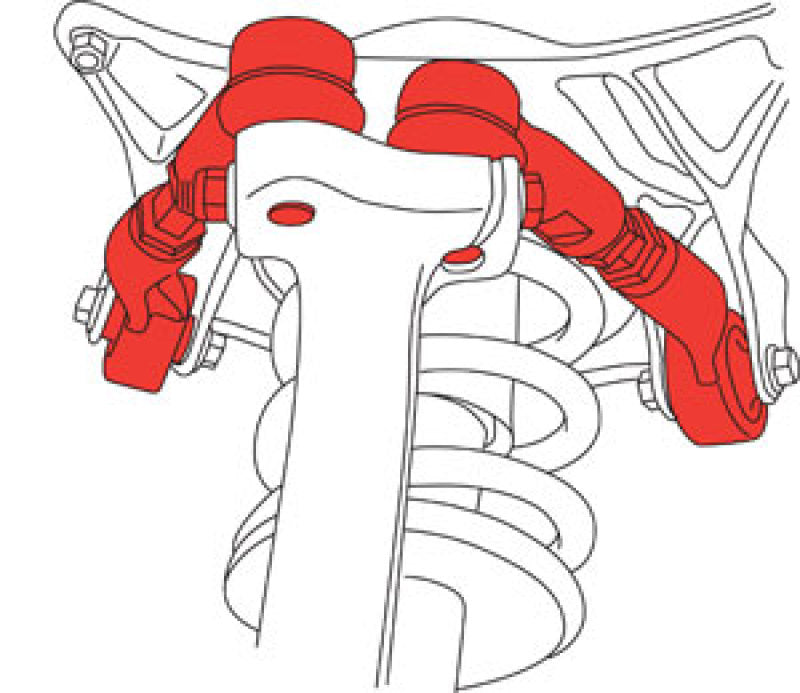 SPC Performance 98-08 Audi A4/S4/RS4 / 98-05 VW Passat Front Upper Multi Link Control Arm Kit - 81353 for 1998-2008 Audi A4 -