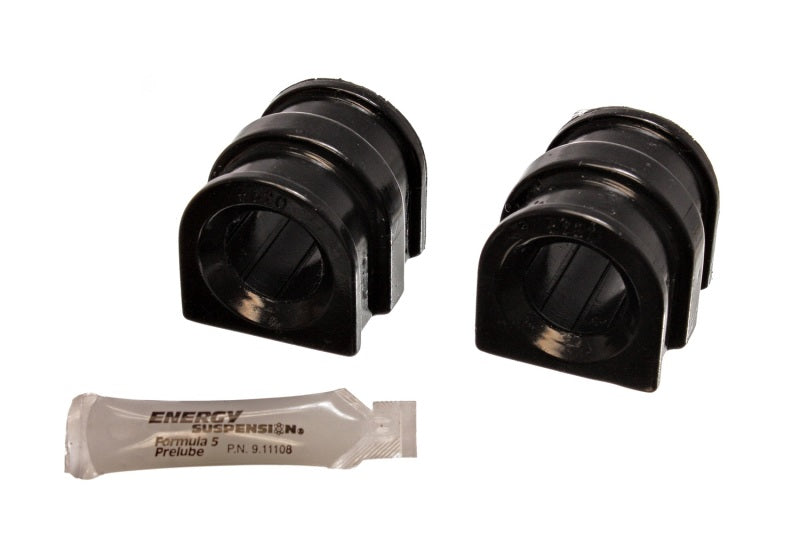 Energy Suspension 91-02 Saturn S-Series Black 28.5mm Front Sway Bar Bushings - 18.5101G for 1991-2002 Saturn SC - front view