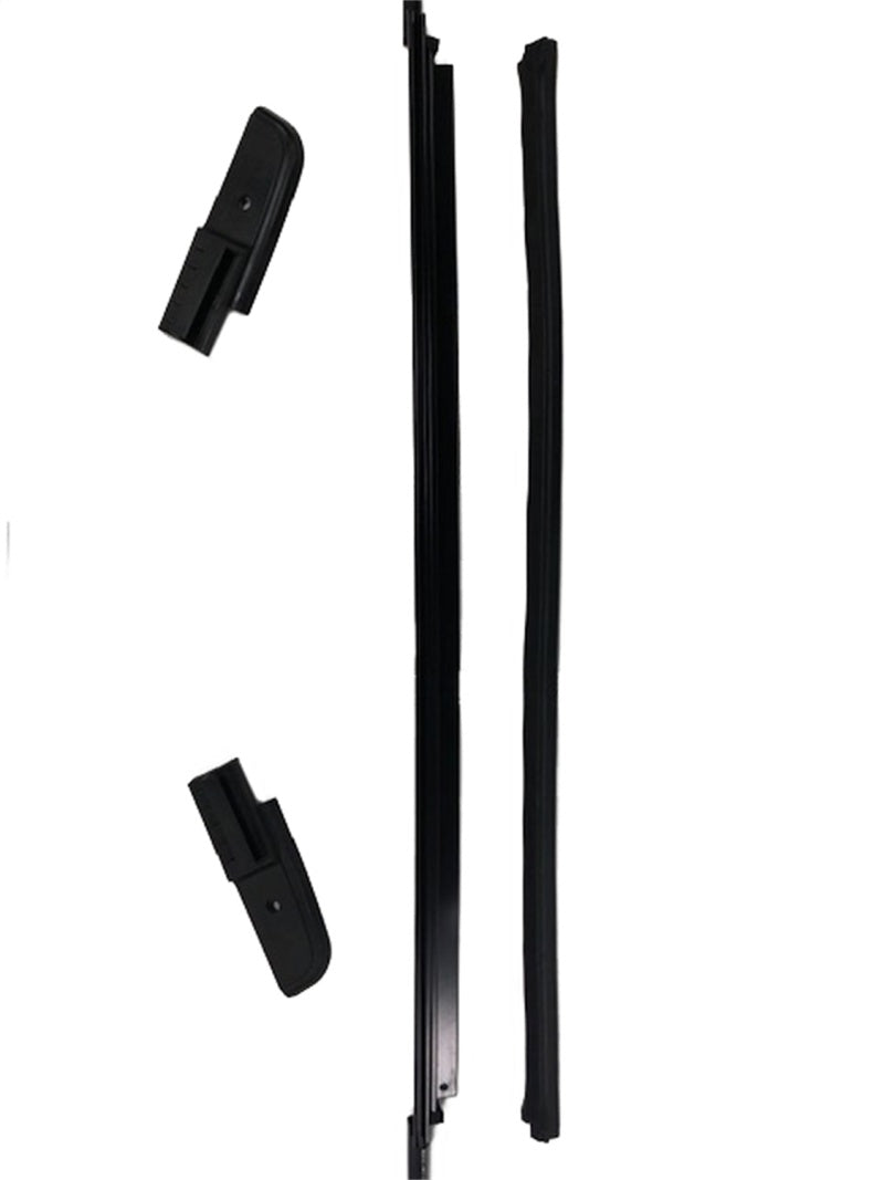 Rampage 2018+ Jeep Wrangler JL (2 &amp; 4 Door) Soft Top Tailgate Bar - Black - 87136