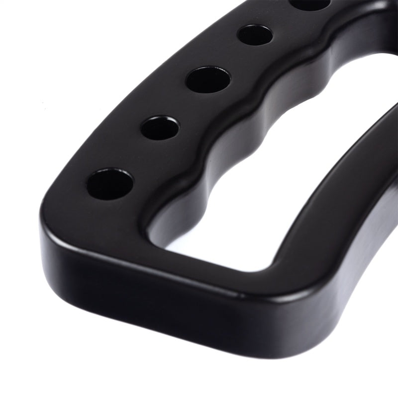 Rugged Ridge Aluminum Grab Handles Front Pair Black 07-18 Jeep Wrangler JK/JKU - 13505.51