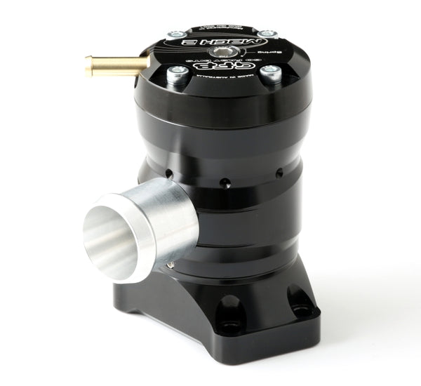 GFB Mach 2 TMS Recirculating Diverter Valve - 2017+ Hyundai i30N 2.0T - T9110 for 2018-2020 Kia Stinger - front view