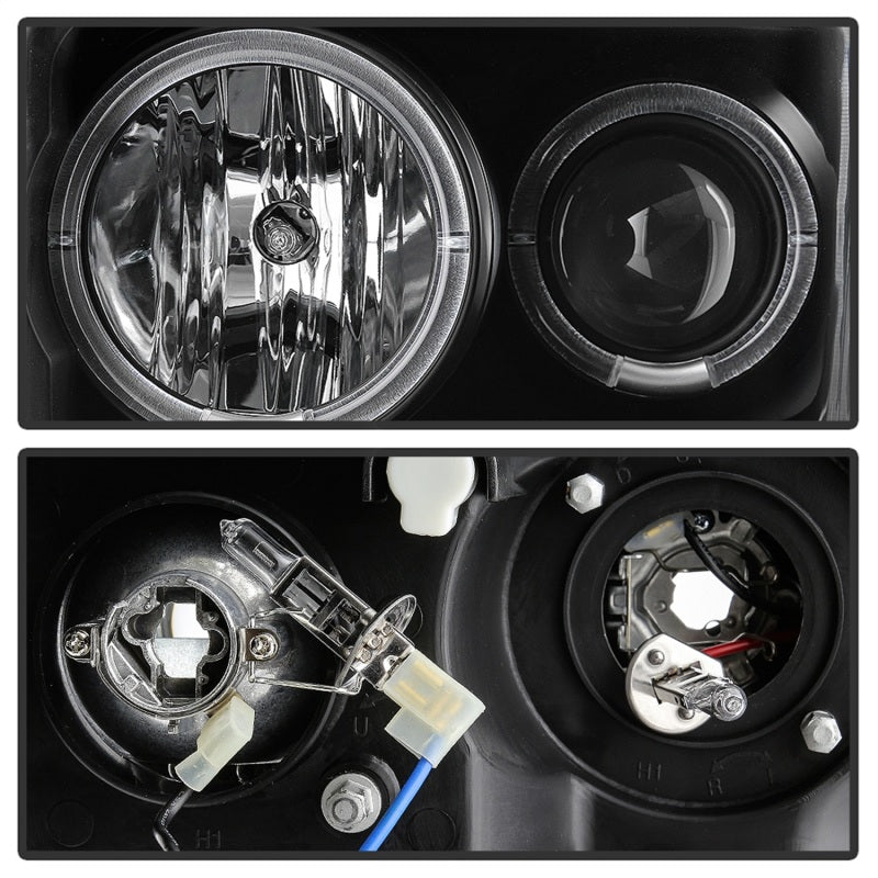 Spyder Signature Ford F250/350/450 Super Duty 08-10 Projector Headlights (PRO-YD-FS08-HL-BKV2) - 5086006