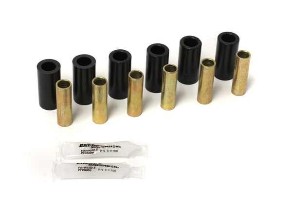 Energy Suspension Cj Sprg Bush/ Frt Or Rr - Black - 2.2101G for 1959-1975 Jeep CJ5 - front view