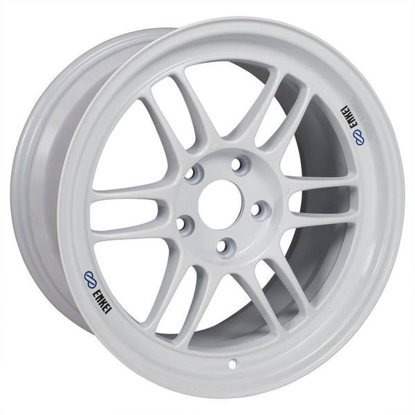 Enkei RPF1 17x9 5x114.3 35mm Offset 73mm Bore Vanquish White Wheel - 3797906535WP by Enkei - front view