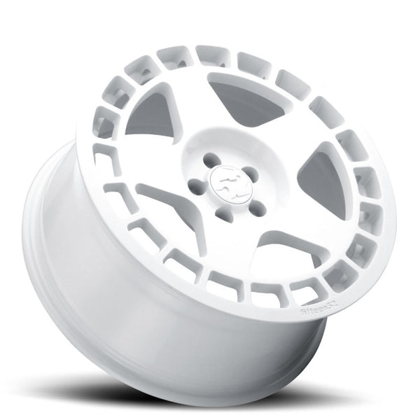 fifteen52 Turbomac 18x8.5 5x112 45mm ET 66.56mm Center Bore Rally White Wheel - TURRW-88551+45 by fifteen52 - front view