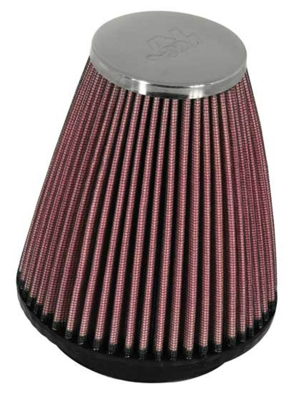 K&N Universal Chrome Filter 2.25 Inch Flange / 3.5 Inch Base / 2 Inch Top / 4 Inch Height - RC-1250 by K&N Engineering - fron