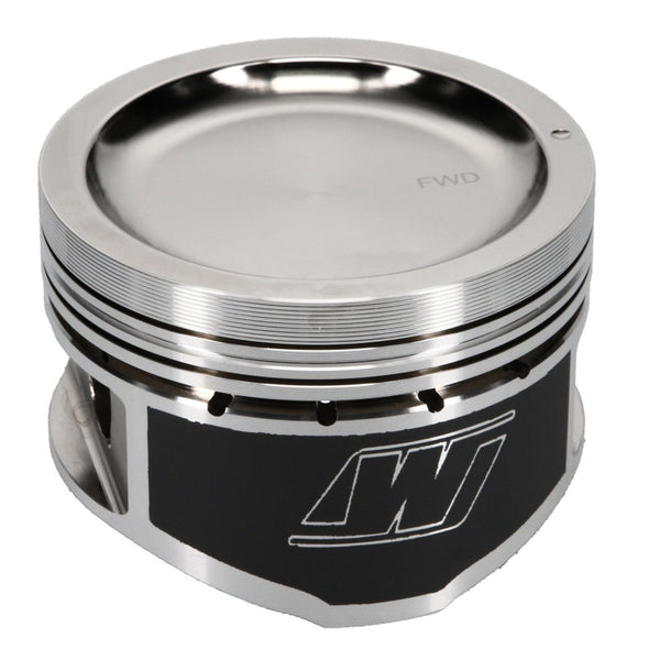Wiseco Nissan KA24 Dished 10.5:1 CR 89.0 Piston Shelf Stock Kit - K587M89 for 1995-1998 Nissan 240SX - front view